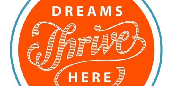 credit unions dreams thrive here logo
