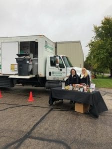 Shred Truck with Employees